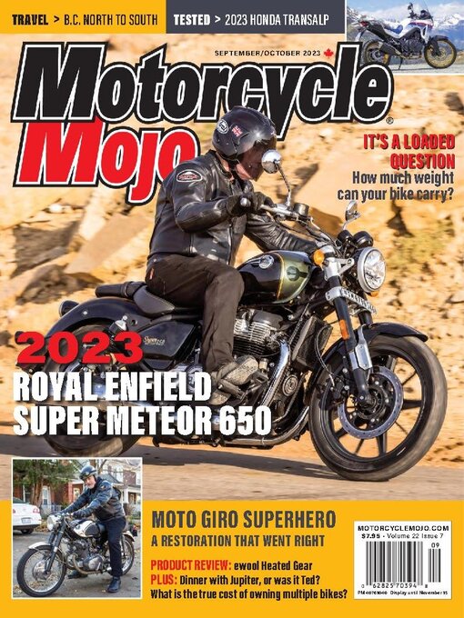 Title details for Motorcycle Mojo Magazine by Riptide Resources Inc o/a Motorcycle Mojo Magazine - Available